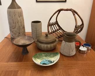 MCM lamp - stoneware. - miscellaneous