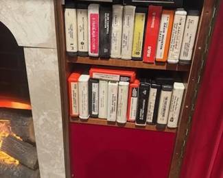 MCM entertainment  console stores 8 tracks