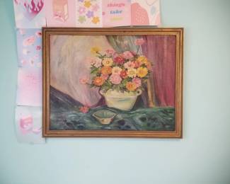 Original floral painting