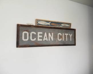 OCEAN CITY sign