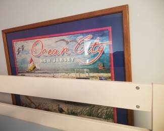 OCEAN CITY framed puzzle