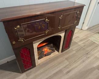 Mid-Century Modern entertainment console