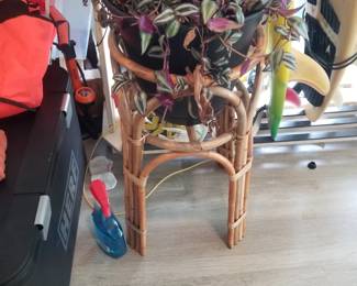 Rattan planter