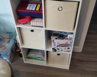 Storage cube; games