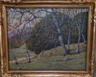 022 Rank 022 Lot 150 California Impressionist style oil on canvas,