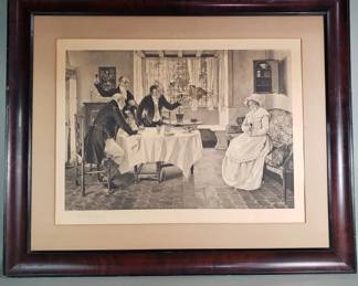 075 Rank 075 Lot 187 Signed W. Dendy Sadler etching