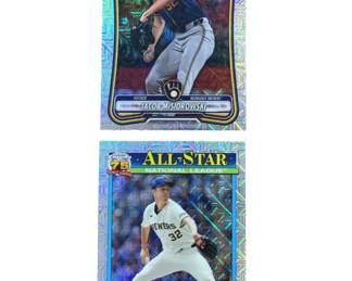 130 Rank 130 Lot 360h Lot of Jacob Misiorowski rookie cards