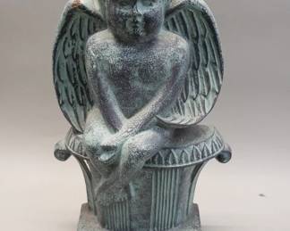 138 Rank 138 Lot 83 Vintage cast iron cherub doorstop
