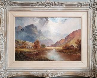 052 Rank 052 Lot 194 Signed Duncan McNair oil on canvas landscape