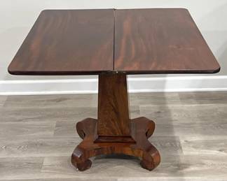 078 Rank 078 Lot 345h Antique American Empirestyle game table
