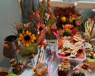 halloween and fall decor