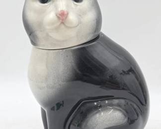 metlox cat cookie jar