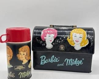 Barbie  Midge lunchbox and thermo