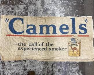 vintage camels banner