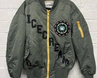 Ice cream bomber jacket