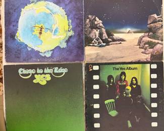 Yes Albums Early Pressings
