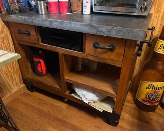 “Kailey” Kitchen Cart Great condition! Must be able to move and load yourself