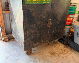Heavy Duty Metal Rolling Storage Cabinet  Good condition. All drawers slide well. 3’ x 25” x 37” tall Bring help to move and load
