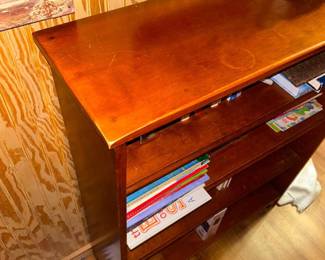 Bookshelf Good condition with some small imperfections on top 3’ x 11” x 45” tall  Must be able to move and load yourself
