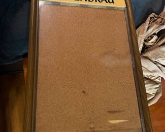 Vintage Lowenbrau Menu Board Great condition 33” x 18” 
