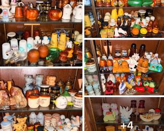 Vintage Salt & Pepper Collection  Price is per set.