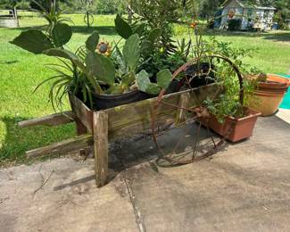 Antique Rustic Wagon Cart  Great condition!  69” long x 28” across  Must be able to move and load yourself
