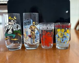 Vintage glassware
