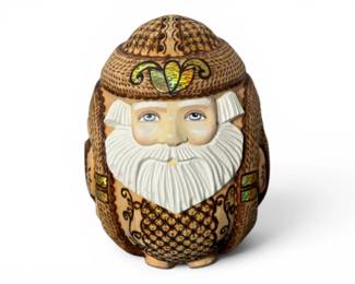 Hand Carved Santa