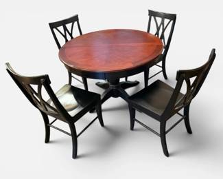 Dining room table and chairs