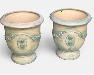 French Ceramic planters