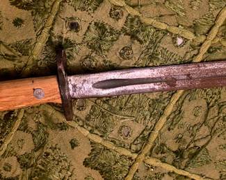 Japanese Type 30 Arisaka bayonet,.