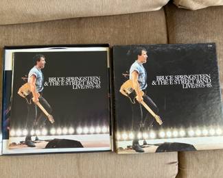 Bruce Springsteen & the E Street Band live 5 LP records boxed set