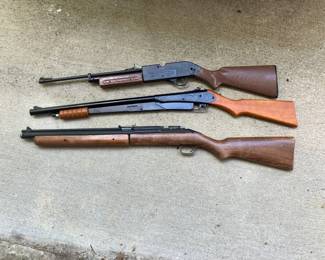 Daisy no.25 BB gun, Crosman air rifle