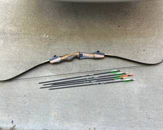 Sage bow w Goldtip Lightning arrows