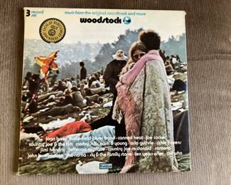 Woodstock LP 3 records set