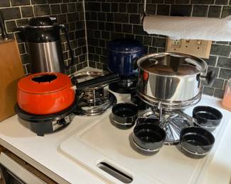 New Fondue pots