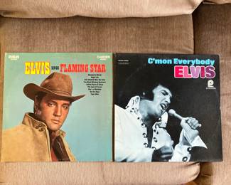 Elvis LP records