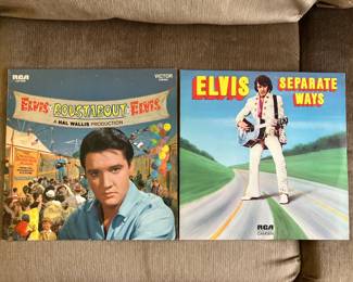 More Elvis LP records