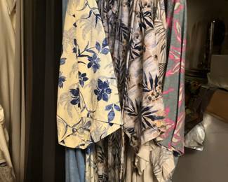 Vintage rayon shirts, sz 2XL