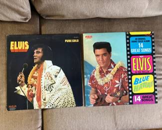 Elvis LP records