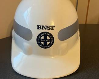 BNSF hard hat, new with packaging