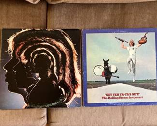 Rolling Stones LP records