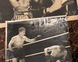 Misc vintage boxing photos 