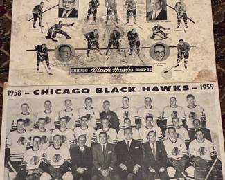 Chicago Black Hawks photos - 1959-1962