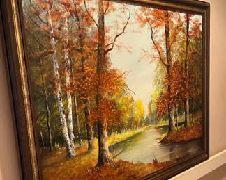 Oil on canvas