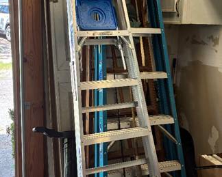 Various ladders 