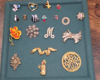 Vintage Brooches and Pins