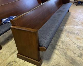 Long church pews-11ft. 