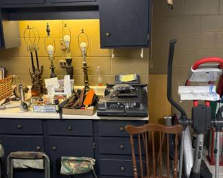 Lamps, Camo Folding Seats, Gun Slings, Elliptical
