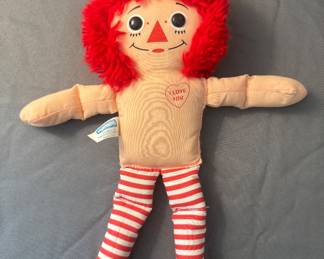 Vintage Raggedy Ann Doll